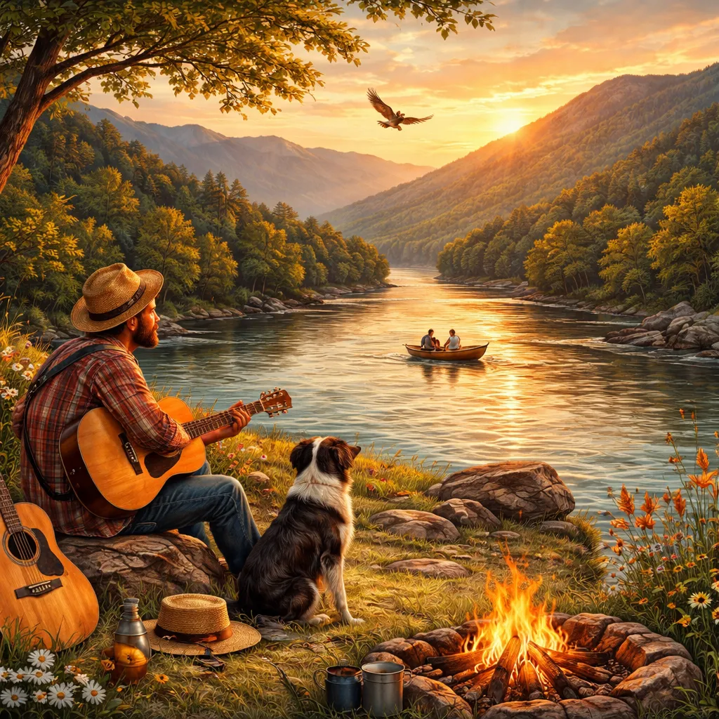 ما الذي يجعل نهر شيناندواه مشهورًا جدًا في الأغاني؟