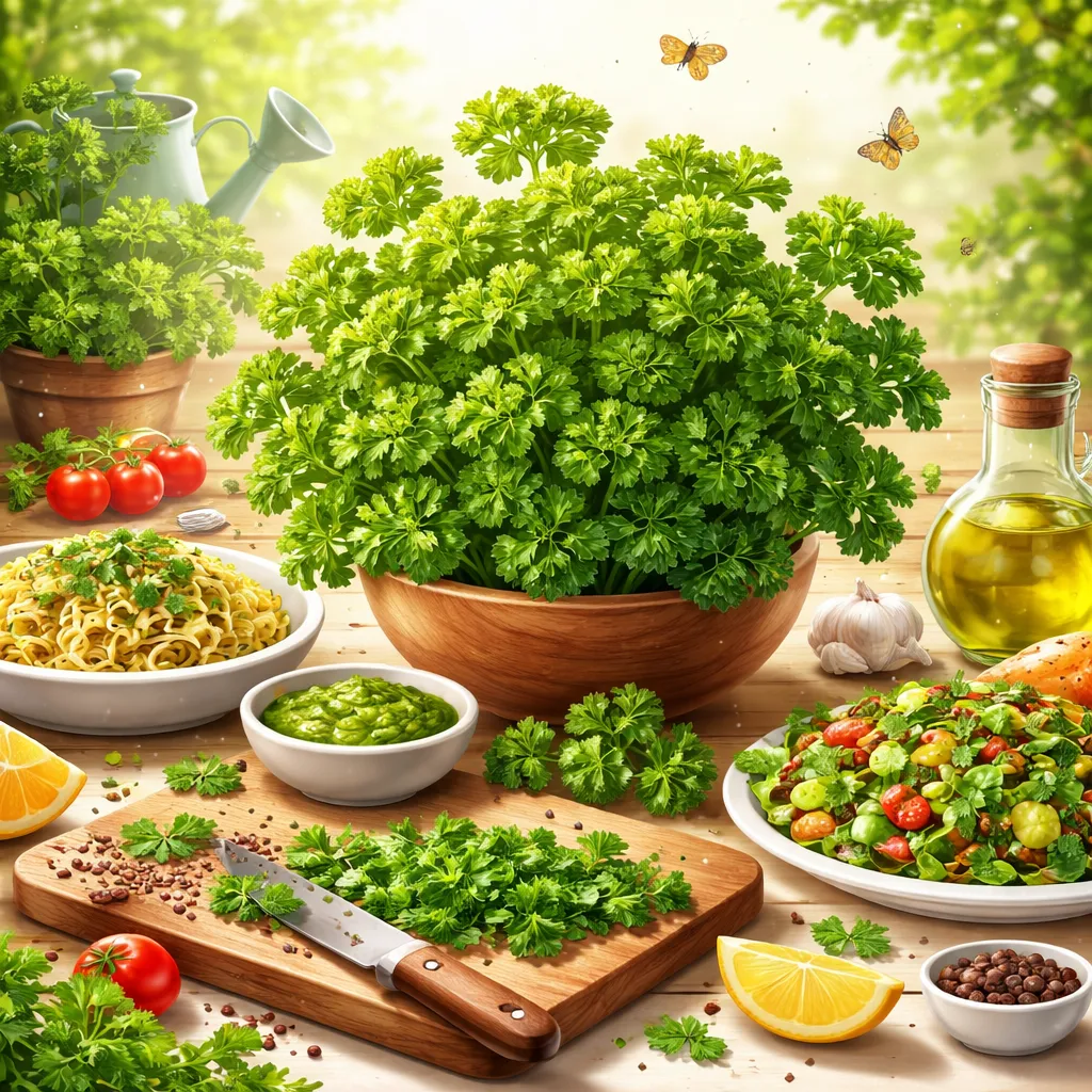 Apa yang Membuat Daun Ini Hiasan Favorit Dunia? Mari Belajar tentang Tanaman Parsley!