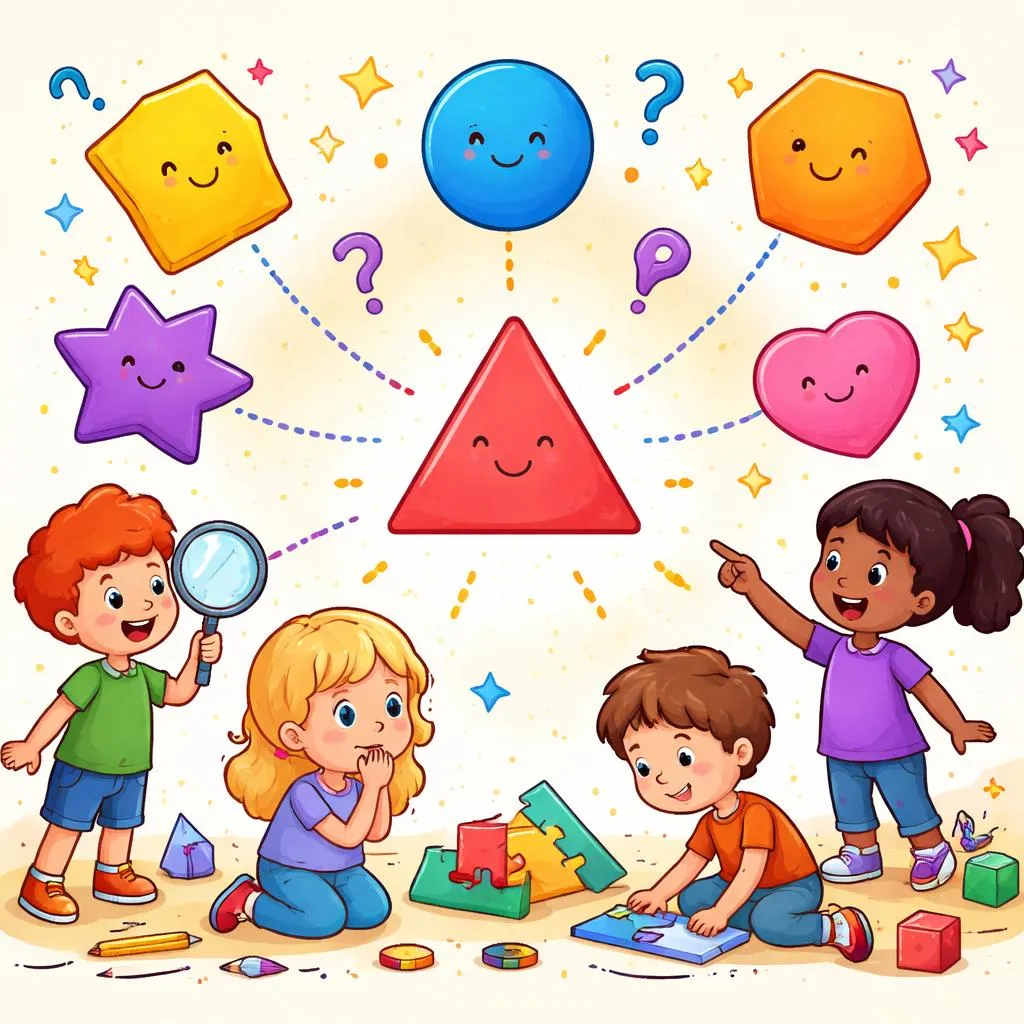 What Makes This Shape Different From All Others? Learning “Triangle to” vs “Shape to”