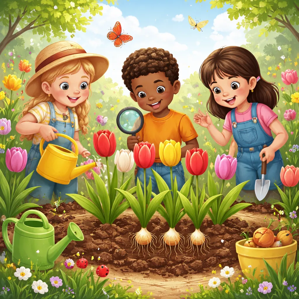 Apa yang Membuat Tanaman Tulip Pilihan Sempurna bagi Anak-Anak untuk Belajar tentang Alam dan Pertumbuhan?