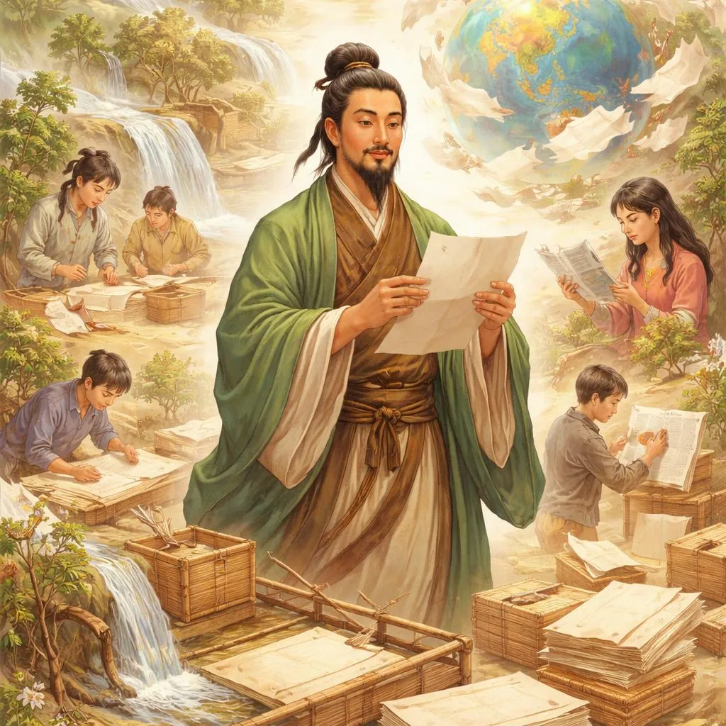 What Material Changed the World So Much That We Still Use It Every Single Day? Celebrity Story: Cai Lun