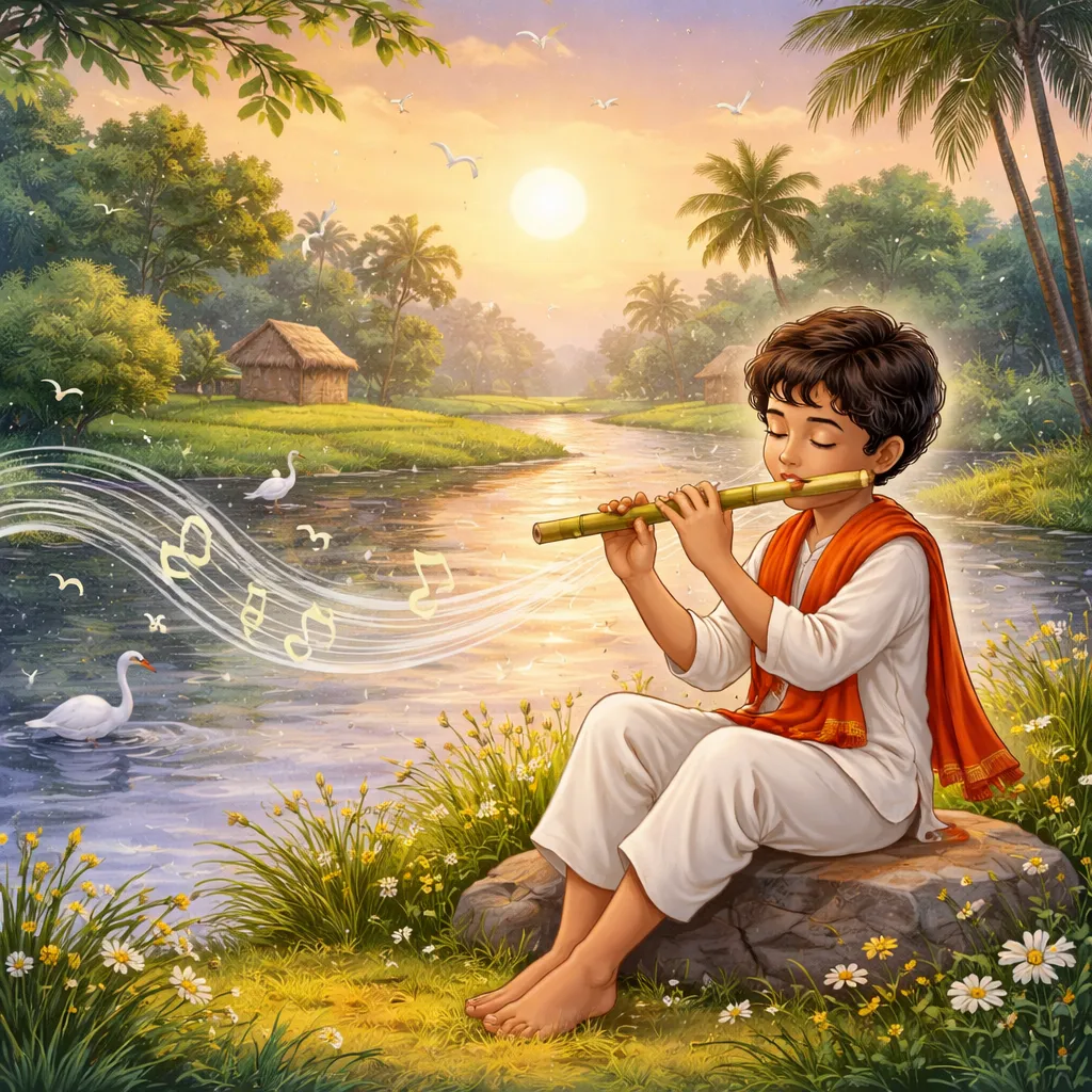 Apa yang Dilakukan Melodi Lagu Bengali: Seruling Kecil (বাঁশি) Bermain?