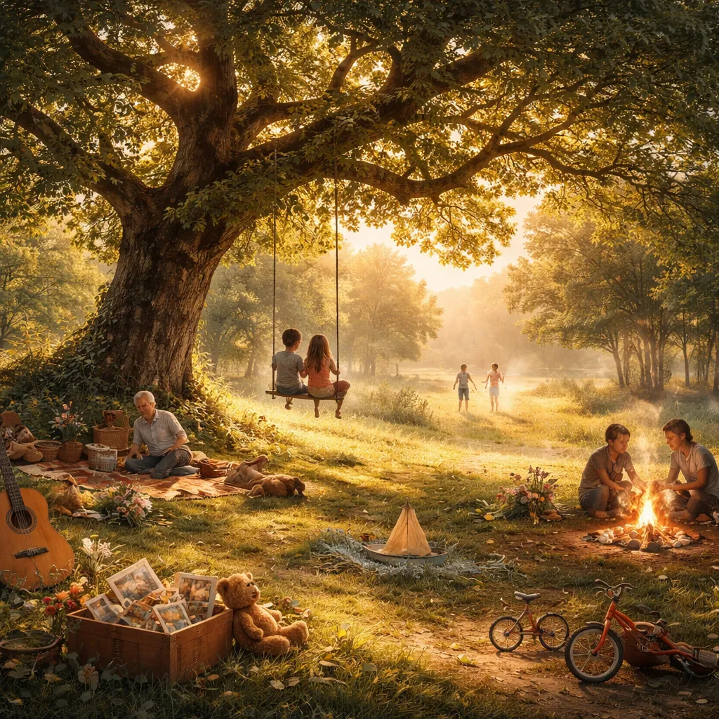 ما هي الذكريات التي تعيش في ظل أشجار الدردار؟