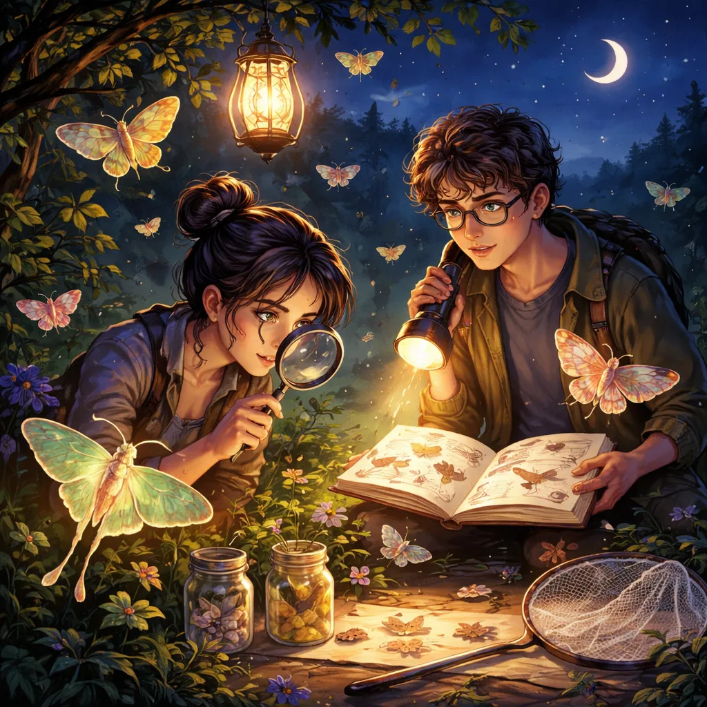 Welche nächtlichen Wunder enthüllt das Lernen über Motten nach Einbruch der Dunkelheit?