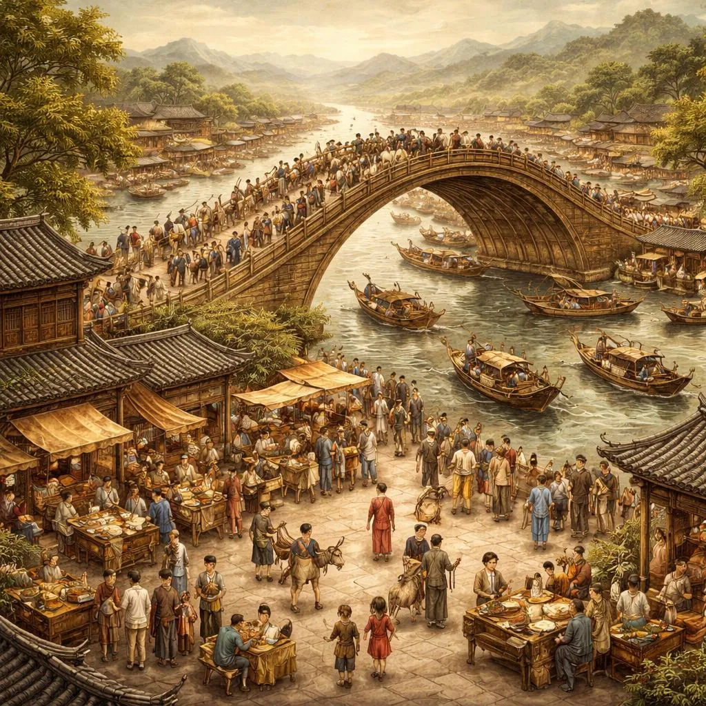 一幅畫告訴我們九百年前日常生活的一切？名人故事：張擇端