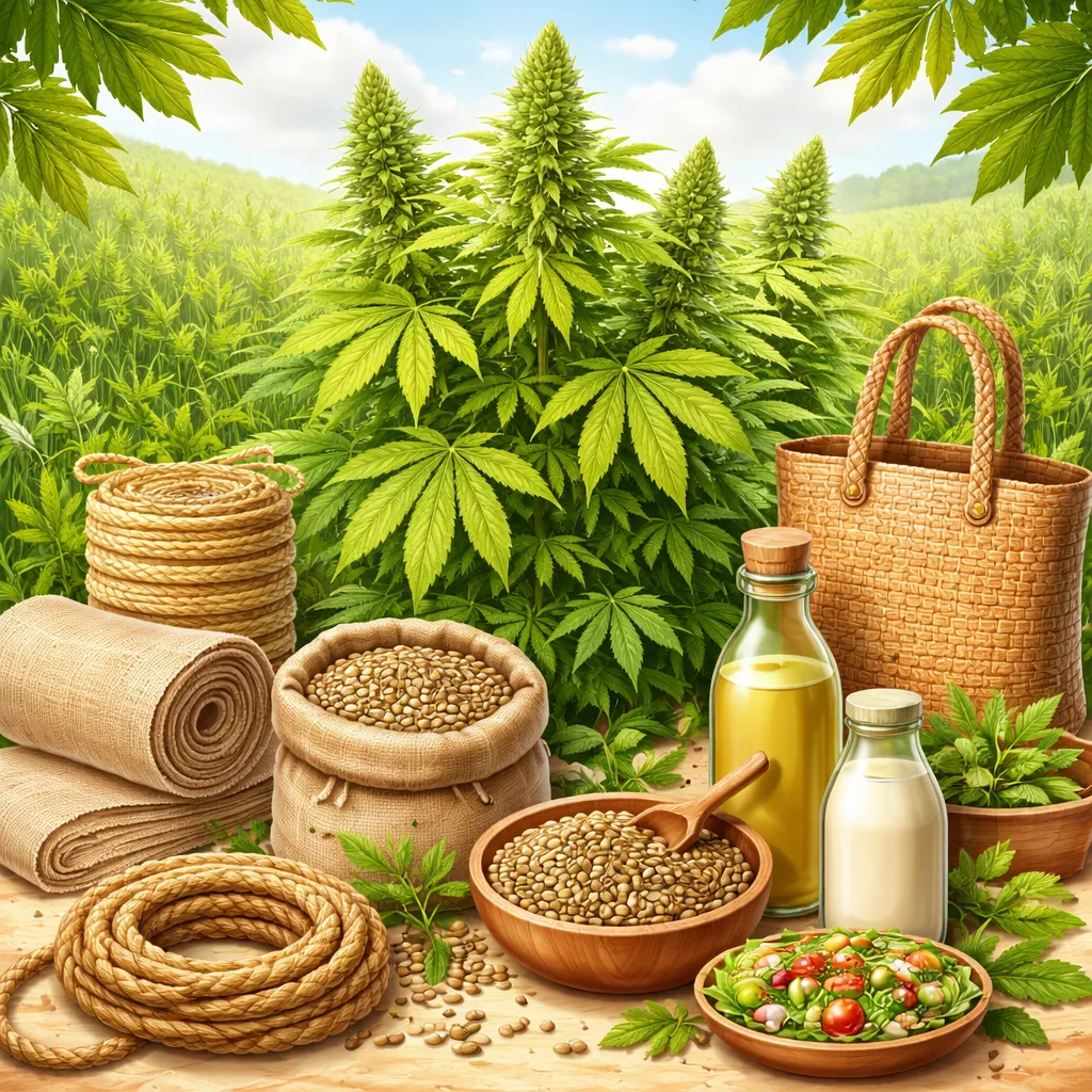 Tanaman Apa yang Bisa Membuat Tali, Kain, dan Makanan Sehat? Mari Belajar tentang Tanaman Rami!