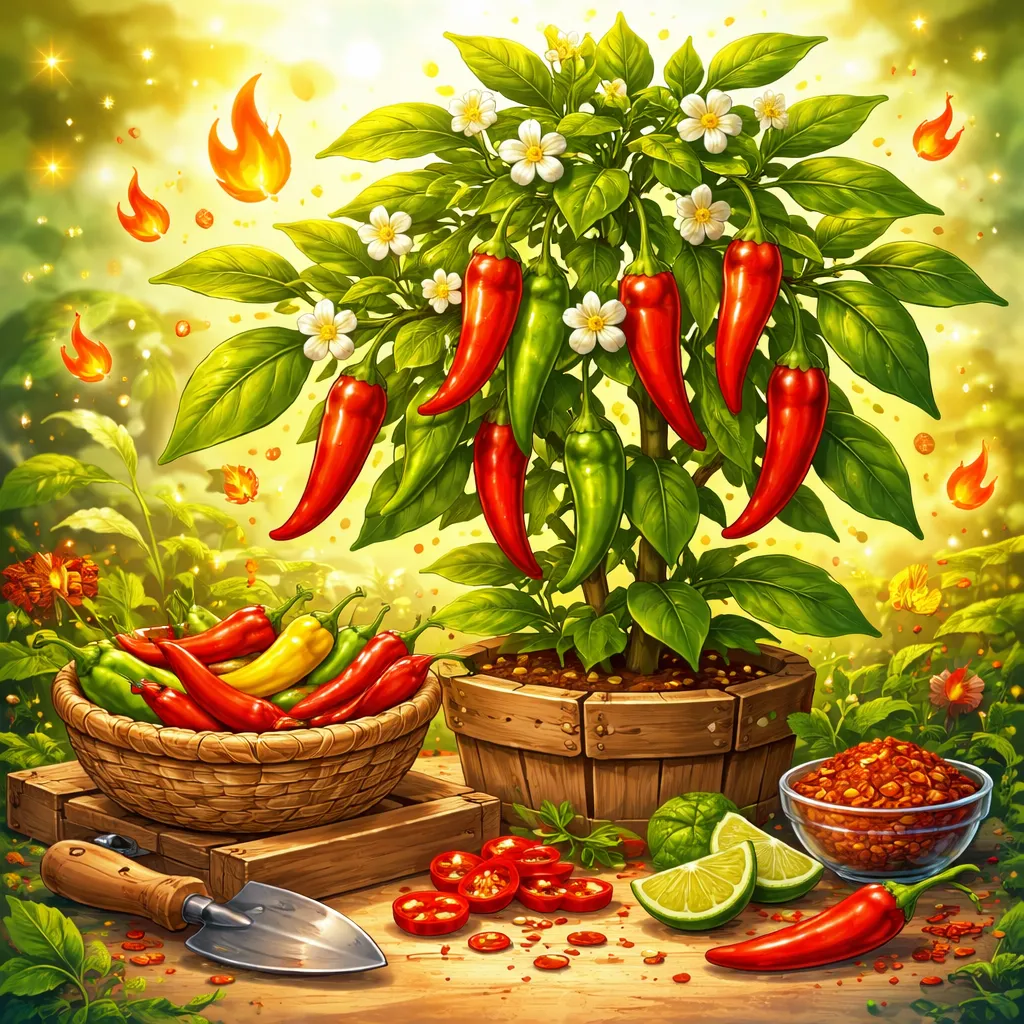 Tanaman Apa yang Memberikan Rasa Pedas?