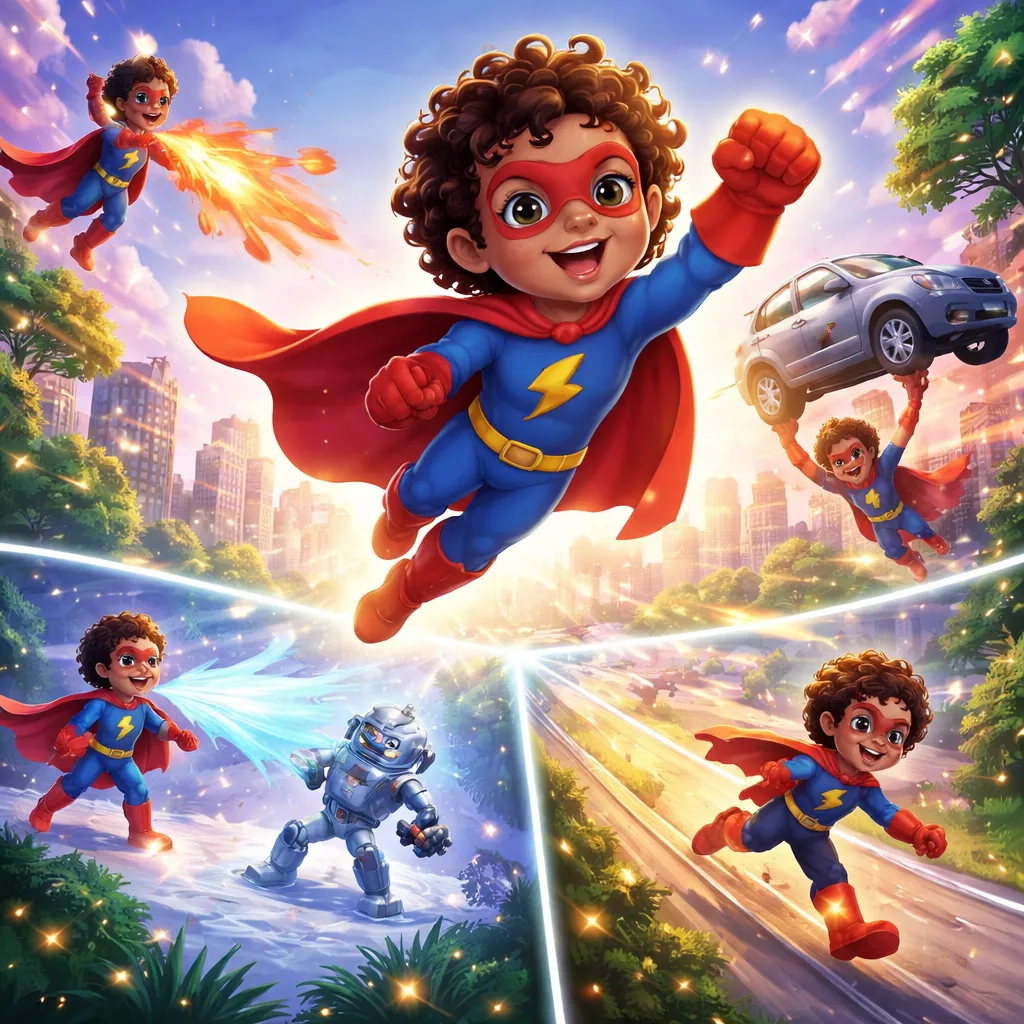 What Powers Do You Have, Little Superhero (सुपरहीरो)?