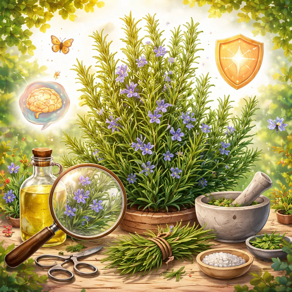 Apa yang Diingat dan Dilindungi oleh Herba Berduri? Mari Belajar tentang Tanaman Rosemary!