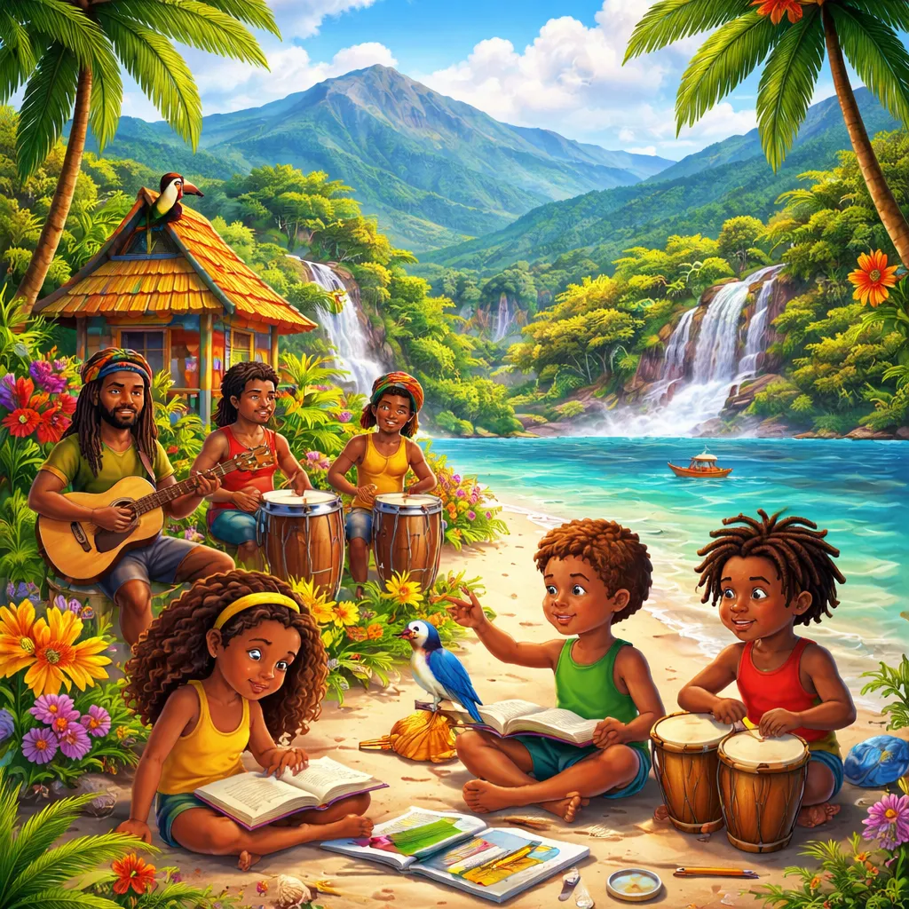 What Rhythms, Reggae, and Blue Mountains Can We Explore When Learning Reading: Jamaica?