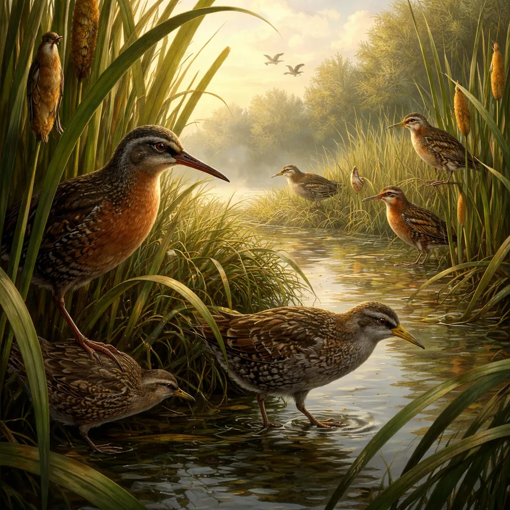 Какие таинственные болотные птицы раскрывает изучение пастушка в водно-болотных угодьях?