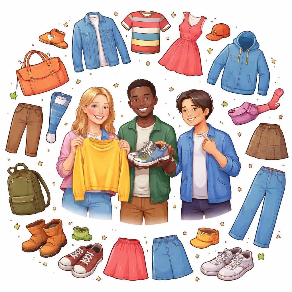 英语学习者应该包含哪些衣物的完整清单？