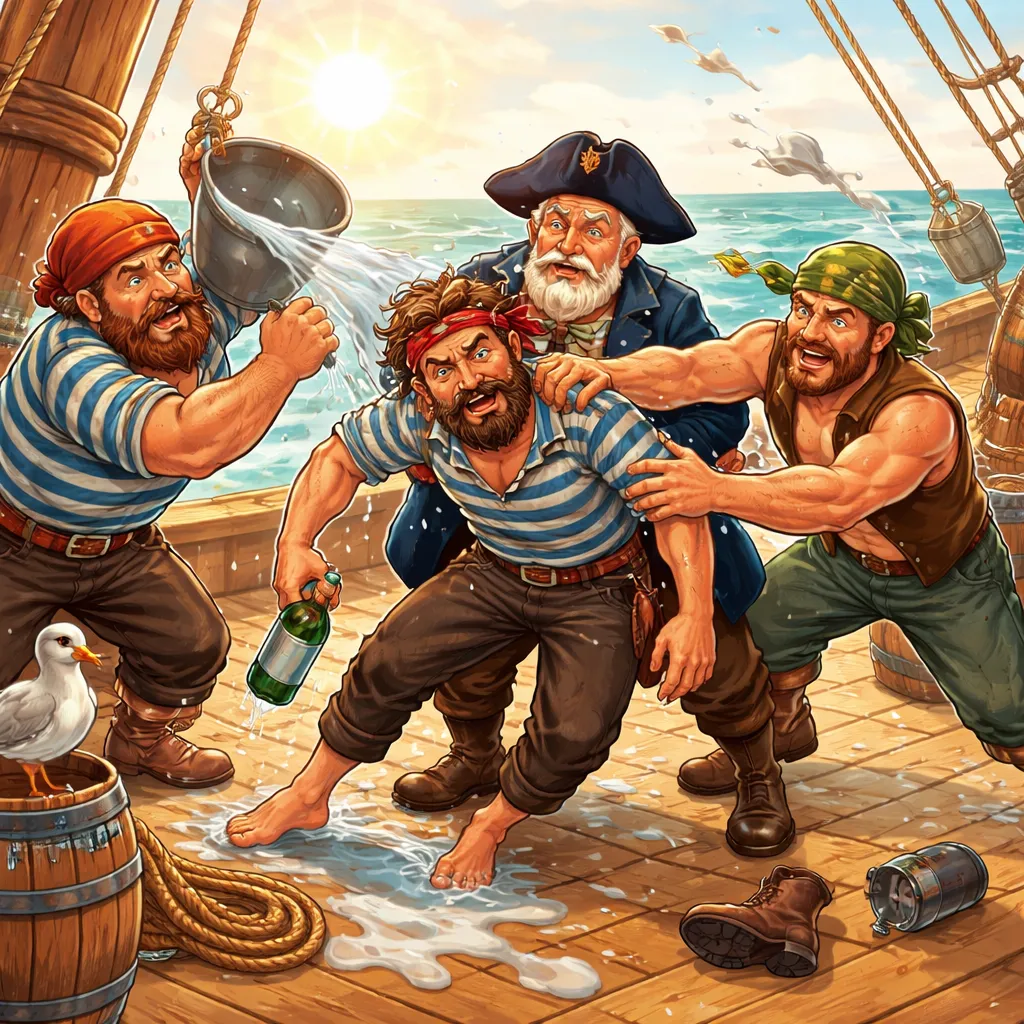 ماذا يجب أن تفعل في الصباح الباكر مع بحار سكران؟