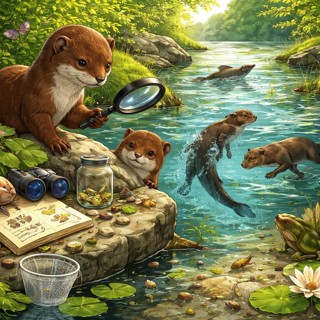 Was verraten uns die schlanken Schwimmer über Nerze am Wasser?