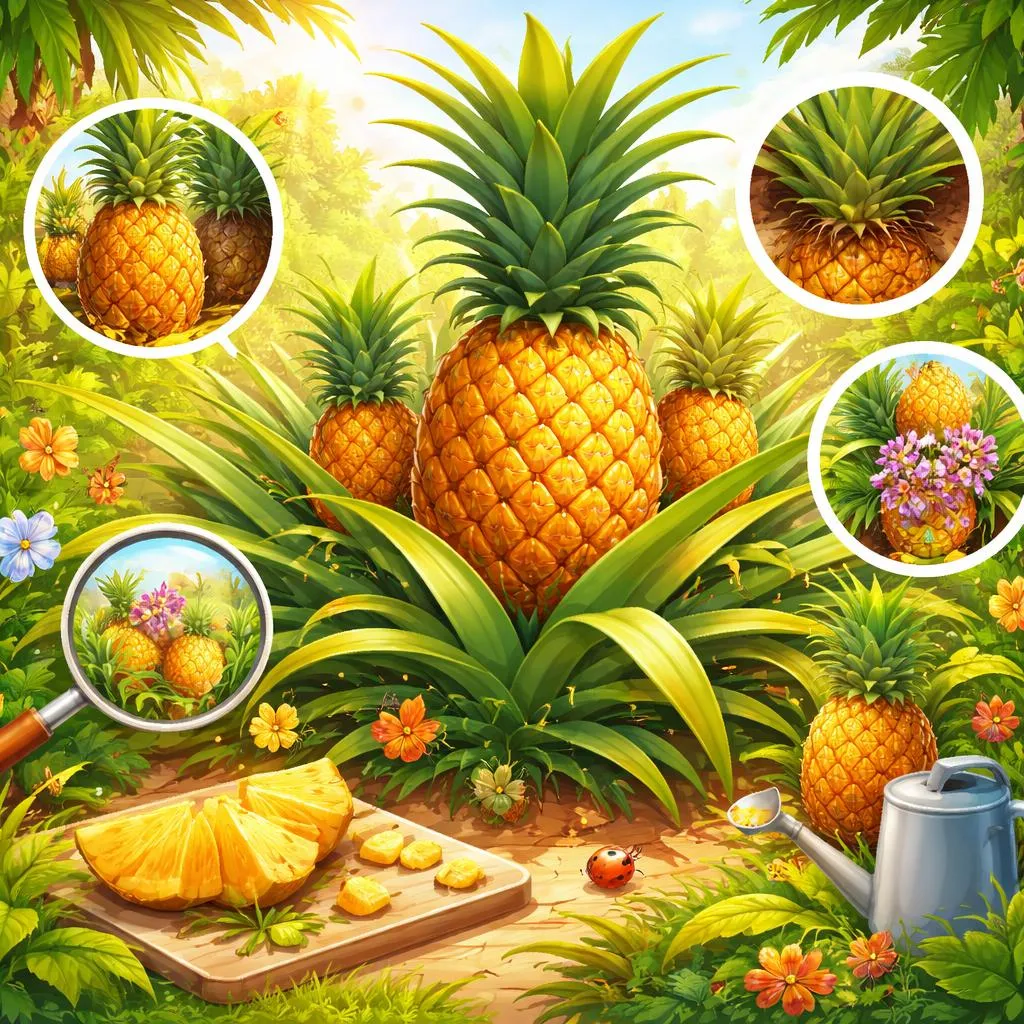 What Spiky Sunny Treasures Can We Learn About Pineapple Plant?