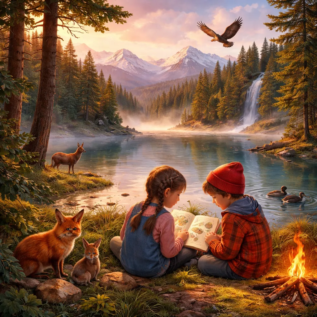 What Stories Do the Great Forests and Lakes Tell When Learning Reading: Canada?