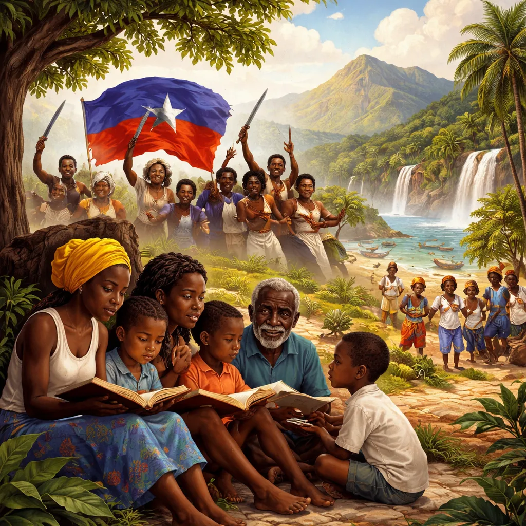 What Stories of Freedom and Resilience Can the First Black Republic Share in Learning Reading: Haiti?