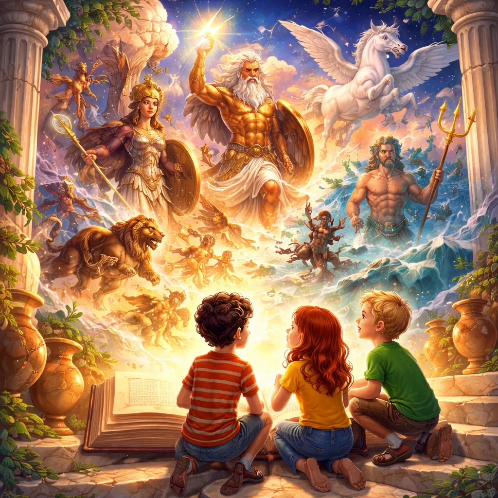 What Stories of Gods and Heroes Can We Uncover When Learning Reading: Greece?