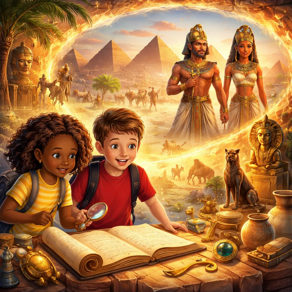 What Stories of Pharaohs and Pyramids Can We Uncover When Learning Reading: Egypt?