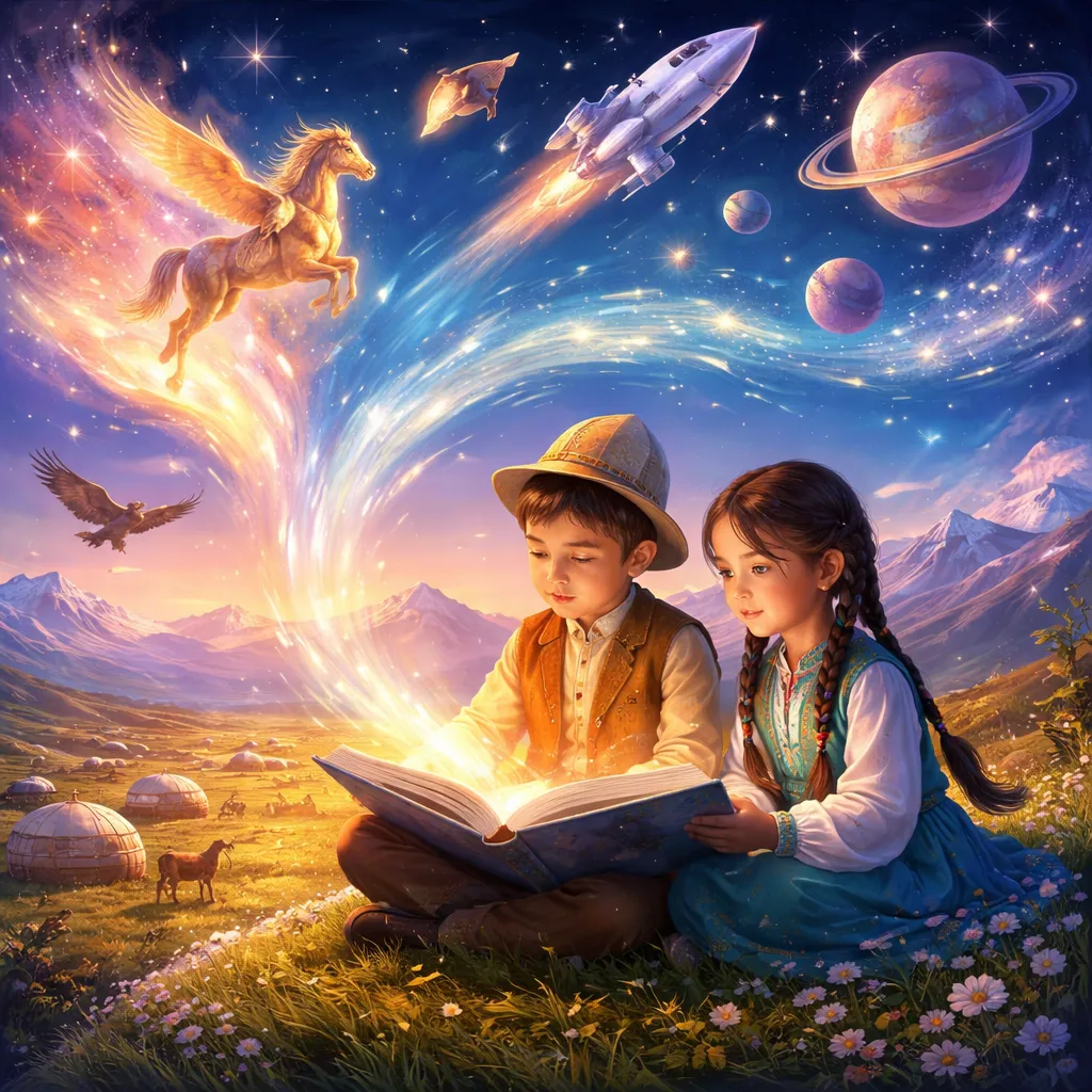 What Stories of Vast Steppes and Space Adventures Can We Find When Learning Reading: Kazakhstan?