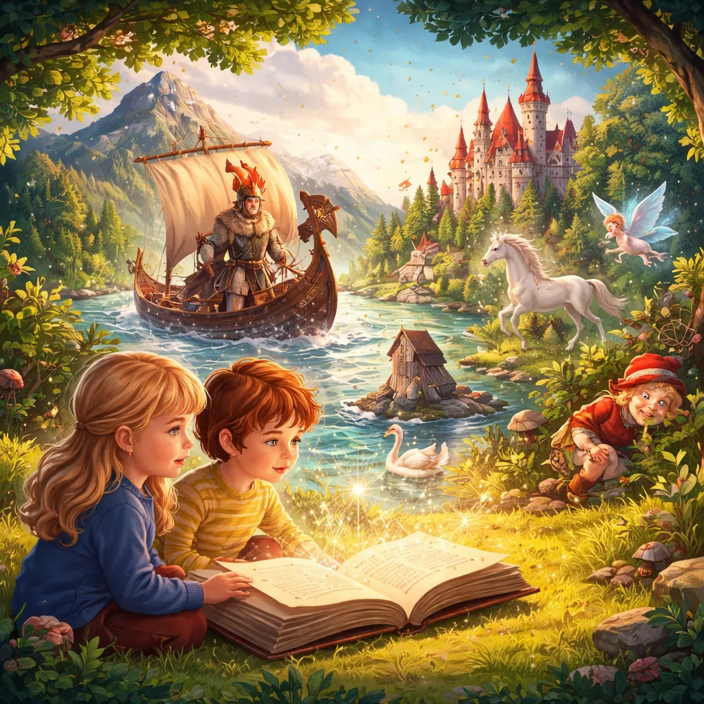 What Stories of Vikings and Fairytales Can We Uncover When Learning Reading: Denmark?