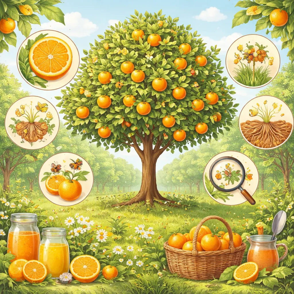 What Sunny Sweet Treasures Can We Learn About Orange Tree Plant?