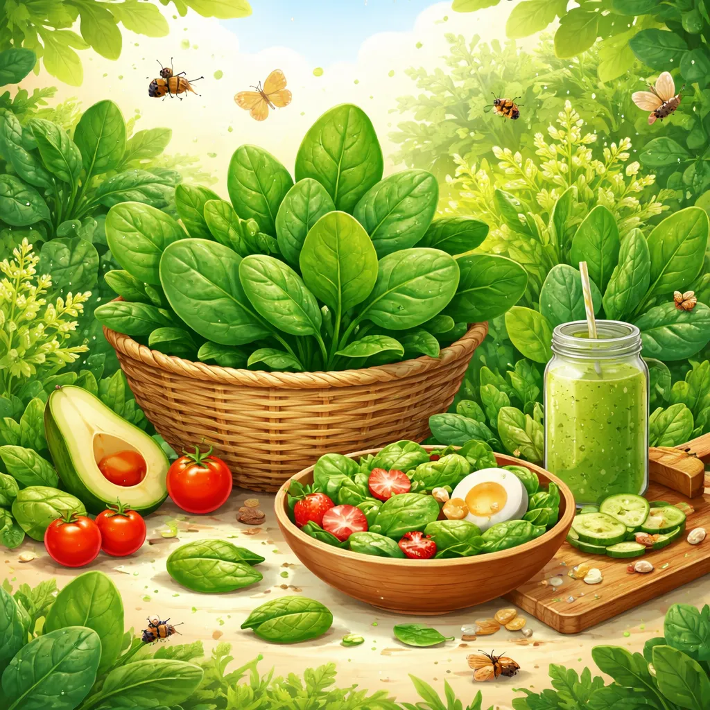 Apa Superfood yang Tersembunyi di Balik Daun Hijau Tua? Mari Belajar tentang Tanaman Bayam!