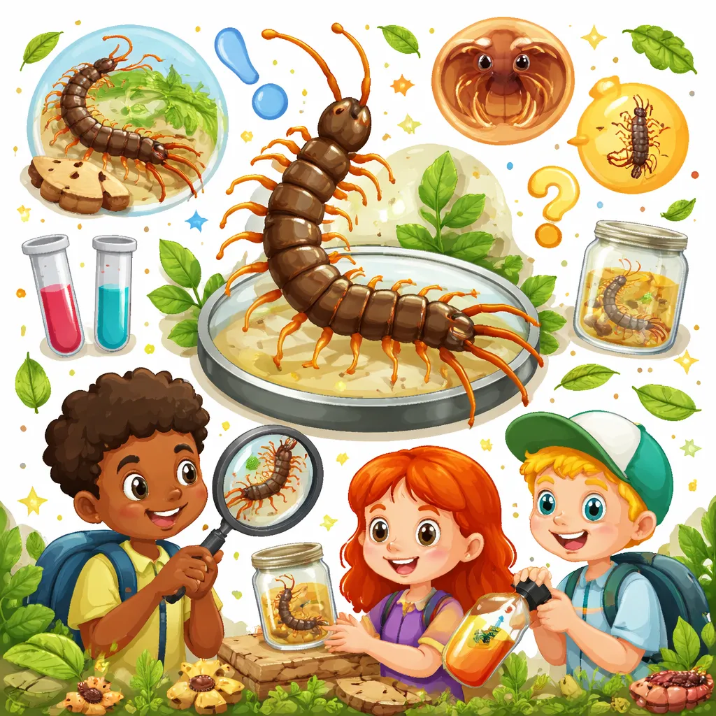 Удивительные факты о многоножках