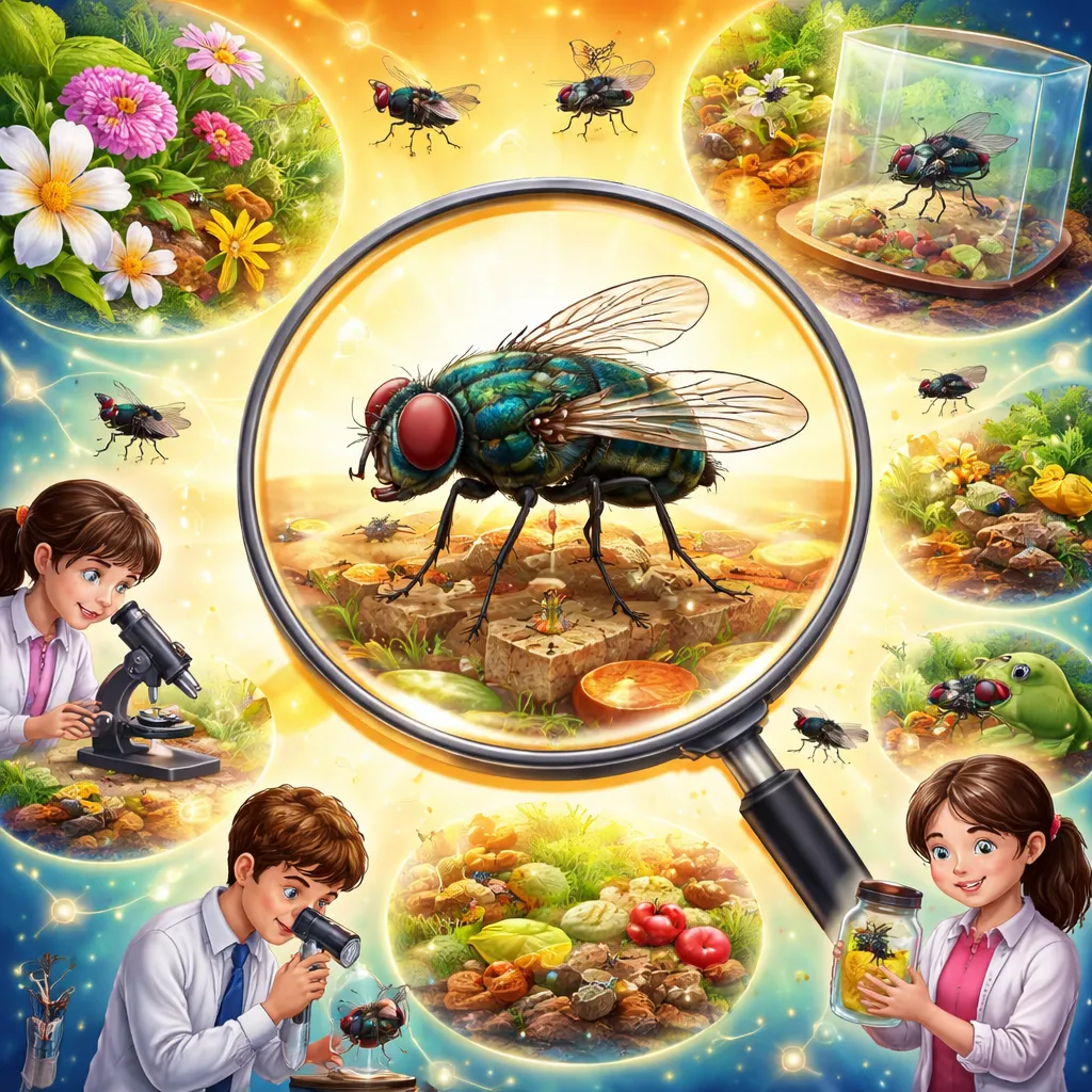 Какие удивительные роли раскрывает изучение мух в нашем мире?