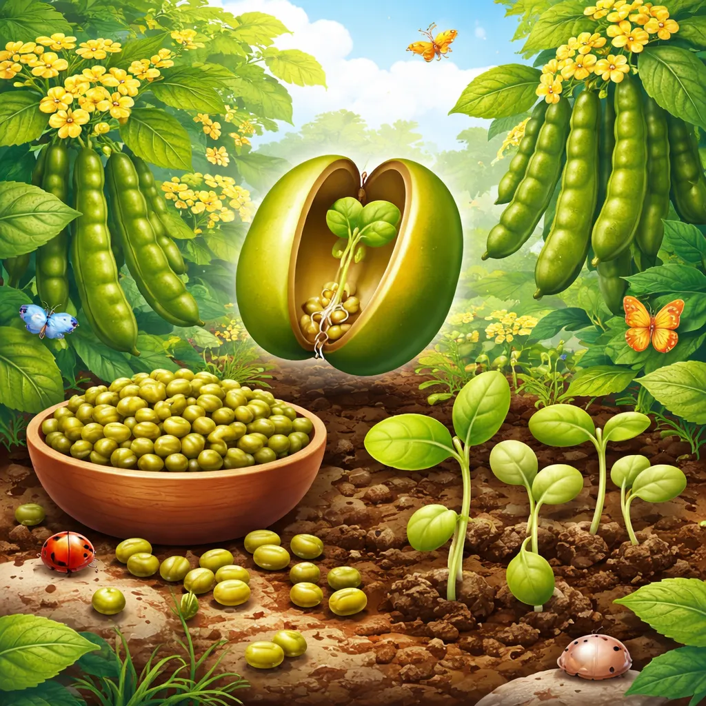 Apa yang Disimpan Kacang Kecil di Dalamnya? Mari Belajar tentang Tanaman Kacang Hijau!