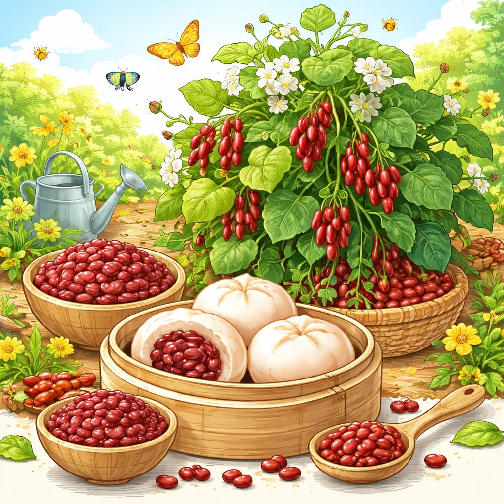 Kacang Merah Kecil Apa yang Mengisi Roti Manis? Mari Belajar tentang Tanaman Kacang Adzuki!