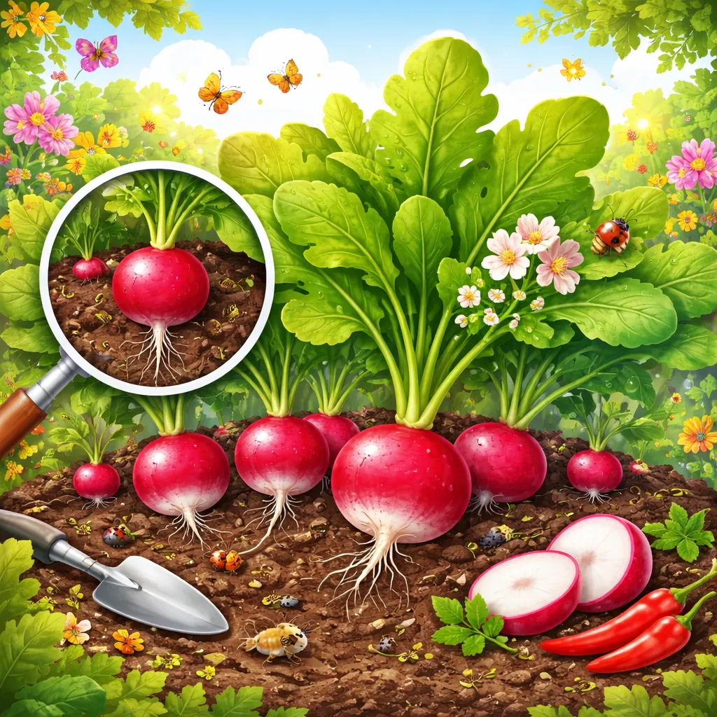 Akar Kecil Apa yang Tumbuh Super Cepat dan Pedas? Mari Belajar tentang Tanaman Lobak!