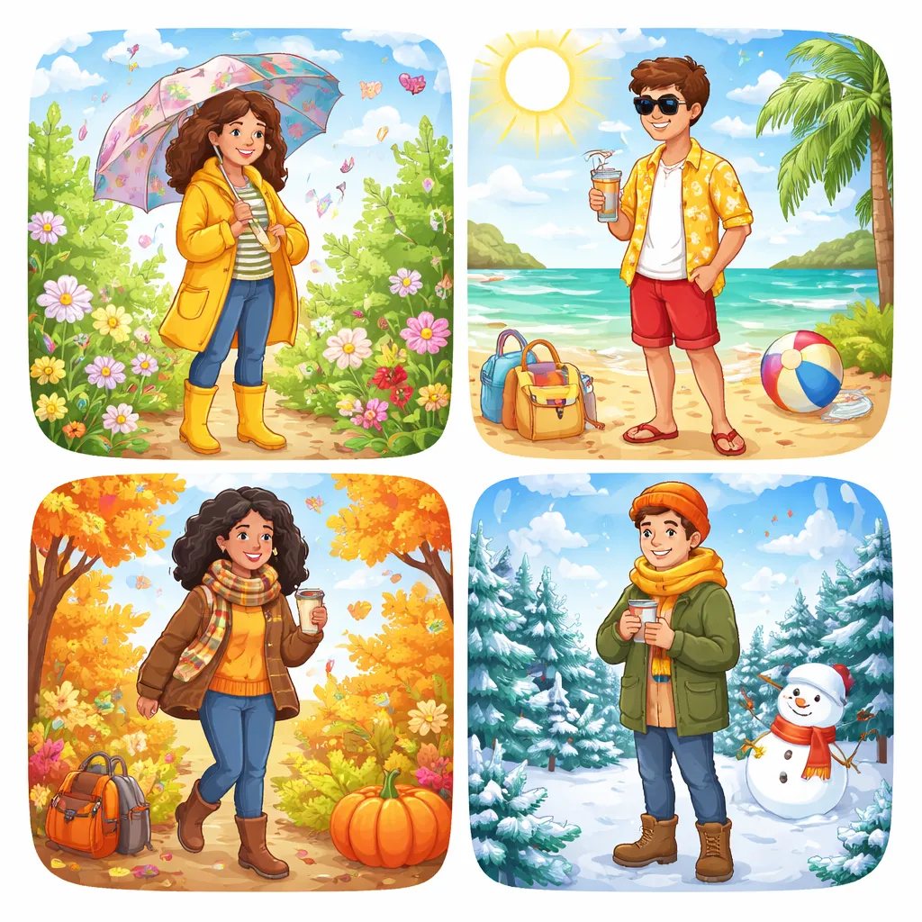 What to Wear for the Weather? A Guide to Seasons and Corresponding Clothing!