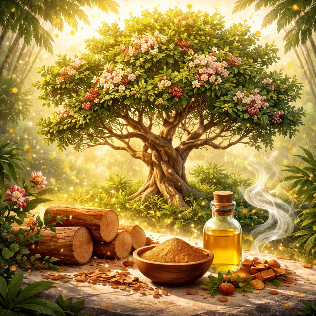 What Tree Holds a World of Fragrance? Let’s Learn About the Sandalwood Plant!