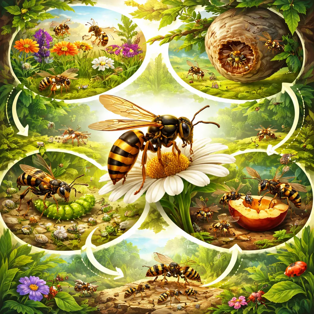 Welche wertvollen Rollen offenbart das Lernen über Wespen in der Natur?