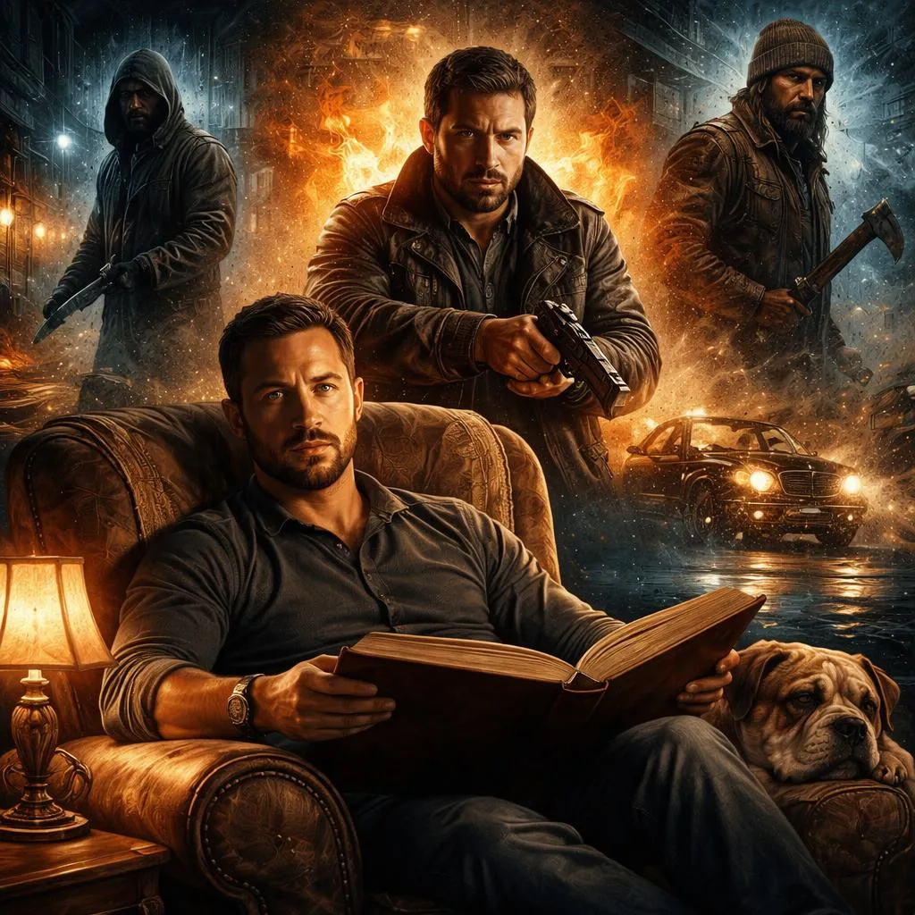 À quoi ressemblerait une collection d'histoires du soir Tom Hardy ? 3 contes de durs à cuire