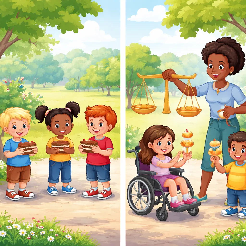 What’s the Difference Between “Fair and Just” in Everyday Language for Children?