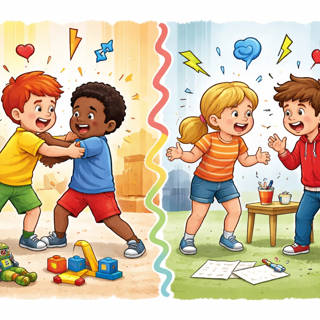 What's the Real Difference Between "Fight" and "Argue" for Kids?