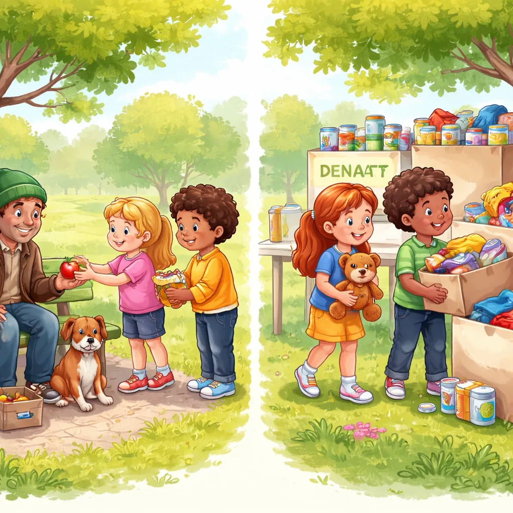 What's the Real Difference Between "Give" and "Donate" for Kids?