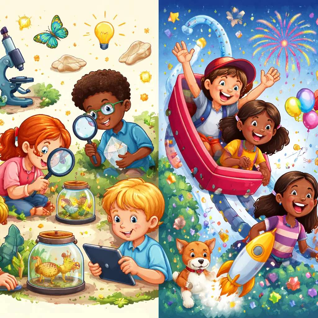 “有趣”和“令人兴奋”对孩子来说真正的区别是什么？