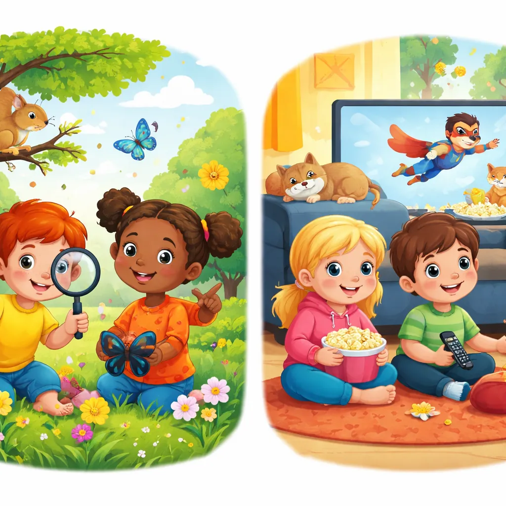 What's the Real Difference Between "Look" and "Watch" for Kids?