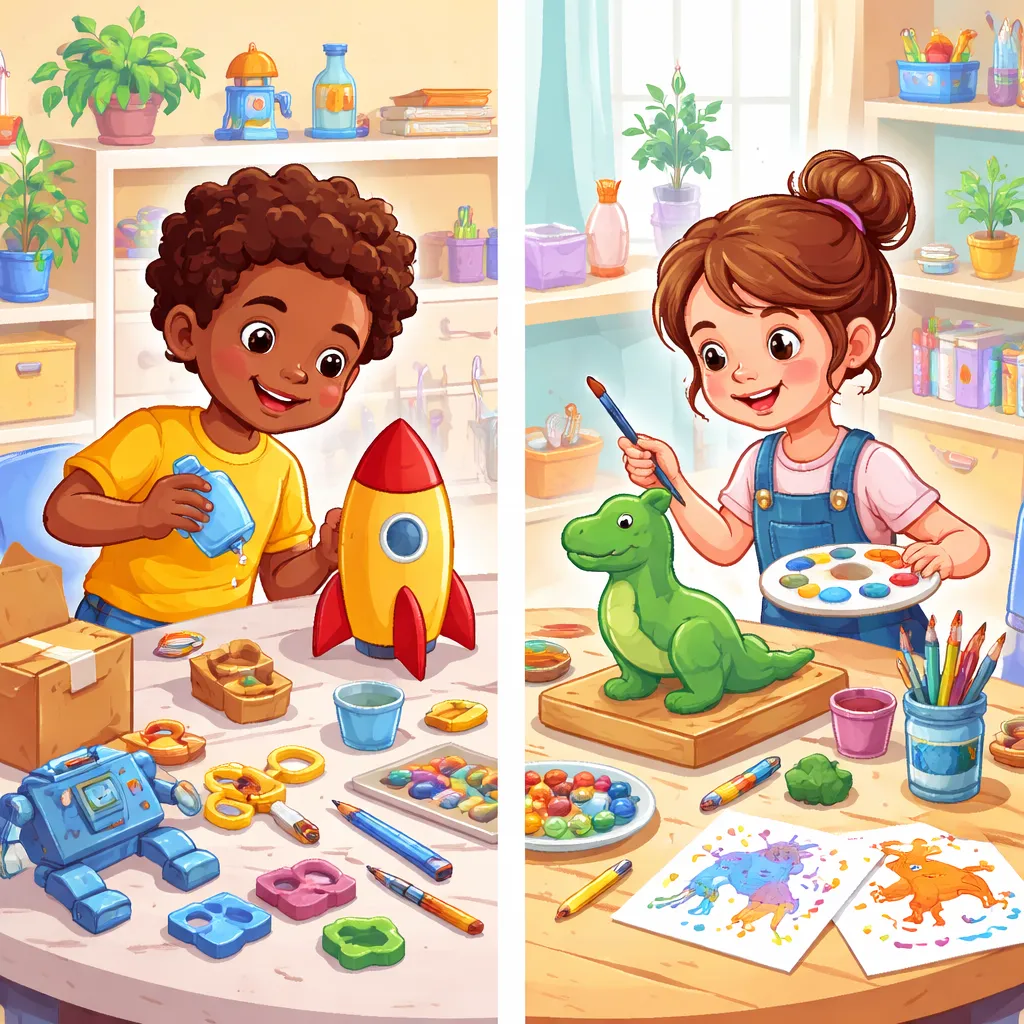 What's the Real Difference Between "Make" and "Create" for Kids?