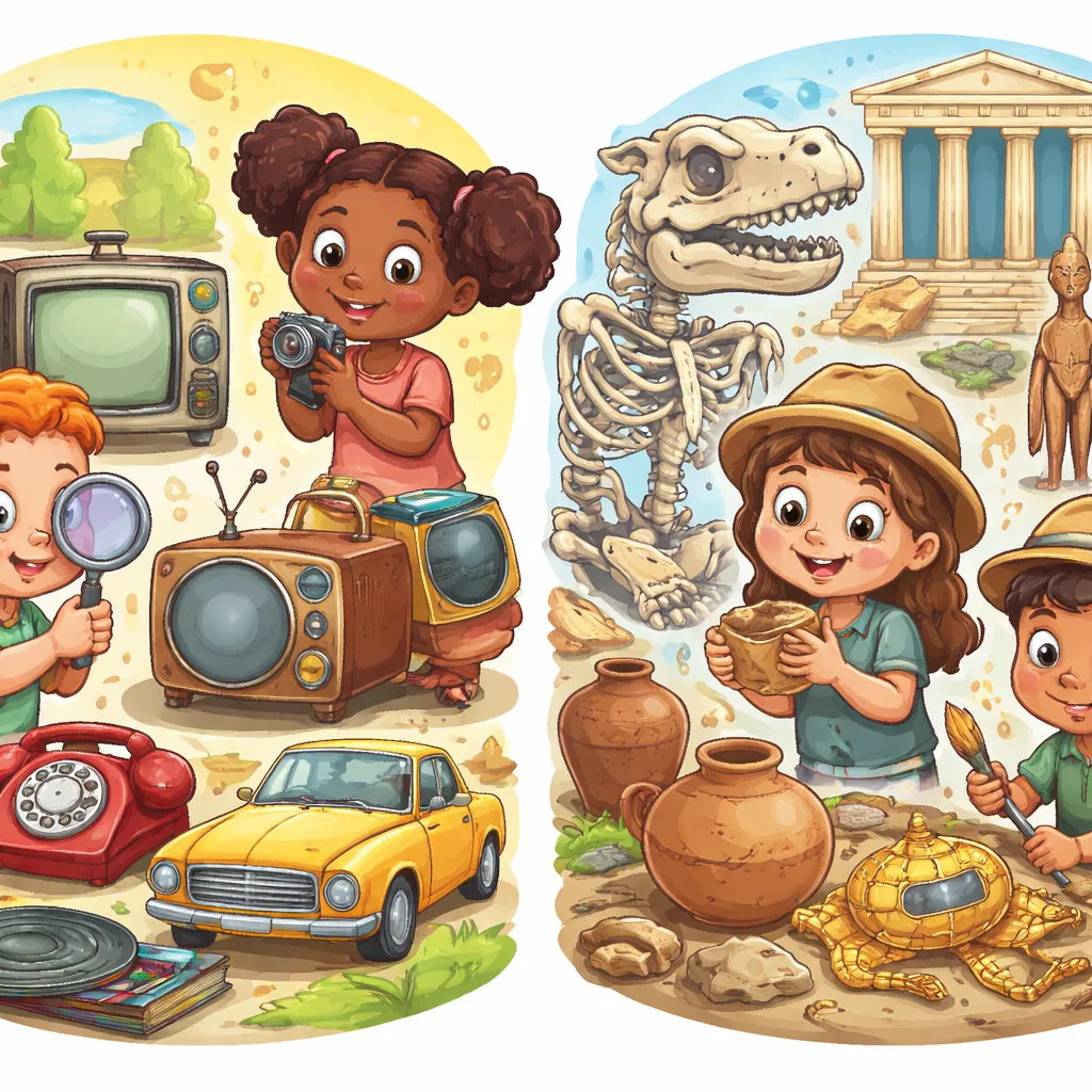 What's the Real Difference Between "Old" and "Ancient" for Kids?