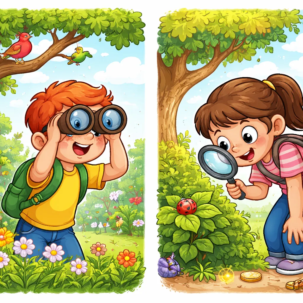 What's the Real Difference Between "See" and "Notice" for Kids Learning English?