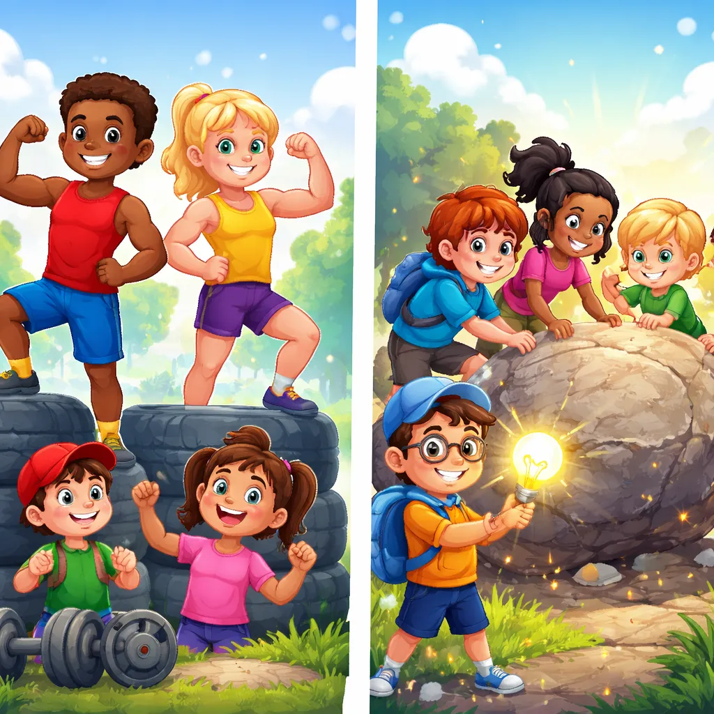 What's the Real Difference Between "Strong" and "Powerful" for Kids?