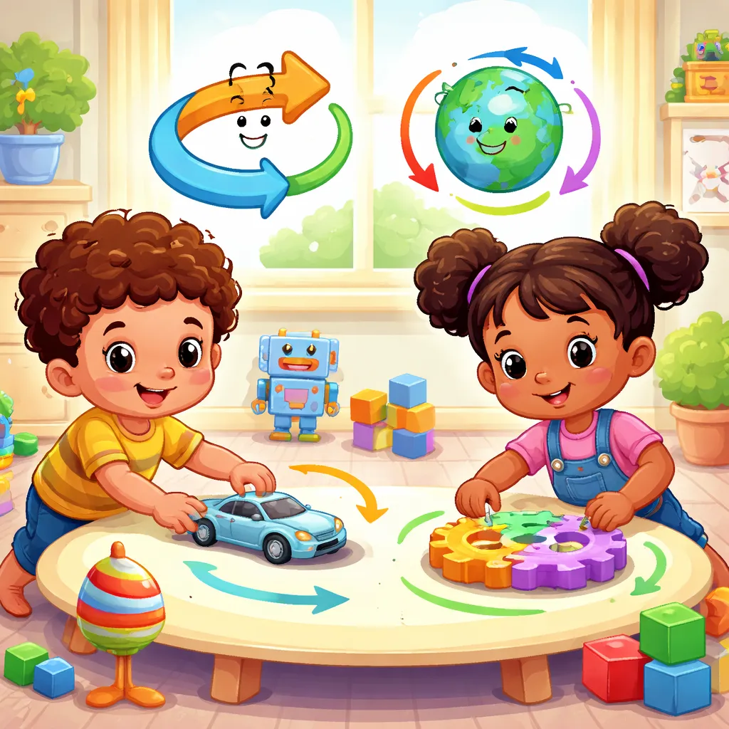 What's the Real Difference Between "Turn" and "Rotate" for Kids?