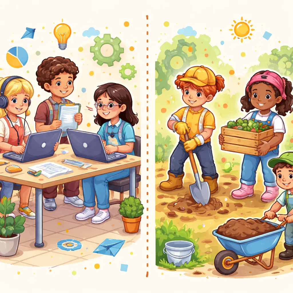 What's the Real Difference Between "Work" and "Labor" for Young English Learners?