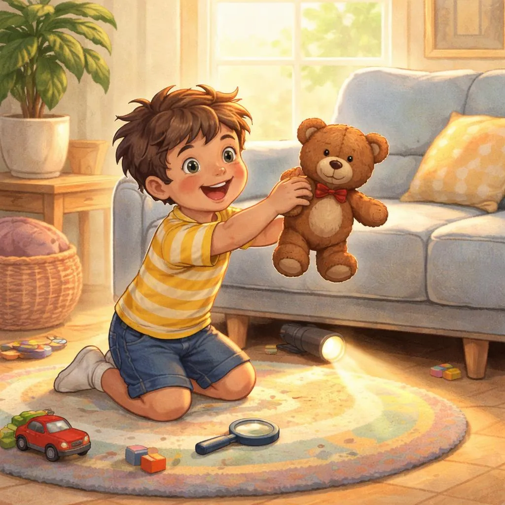 ¿Cuando un niño encuentra un juguete perdido, “Lo encontré” significa lo mismo que “Lo ubiqué”?