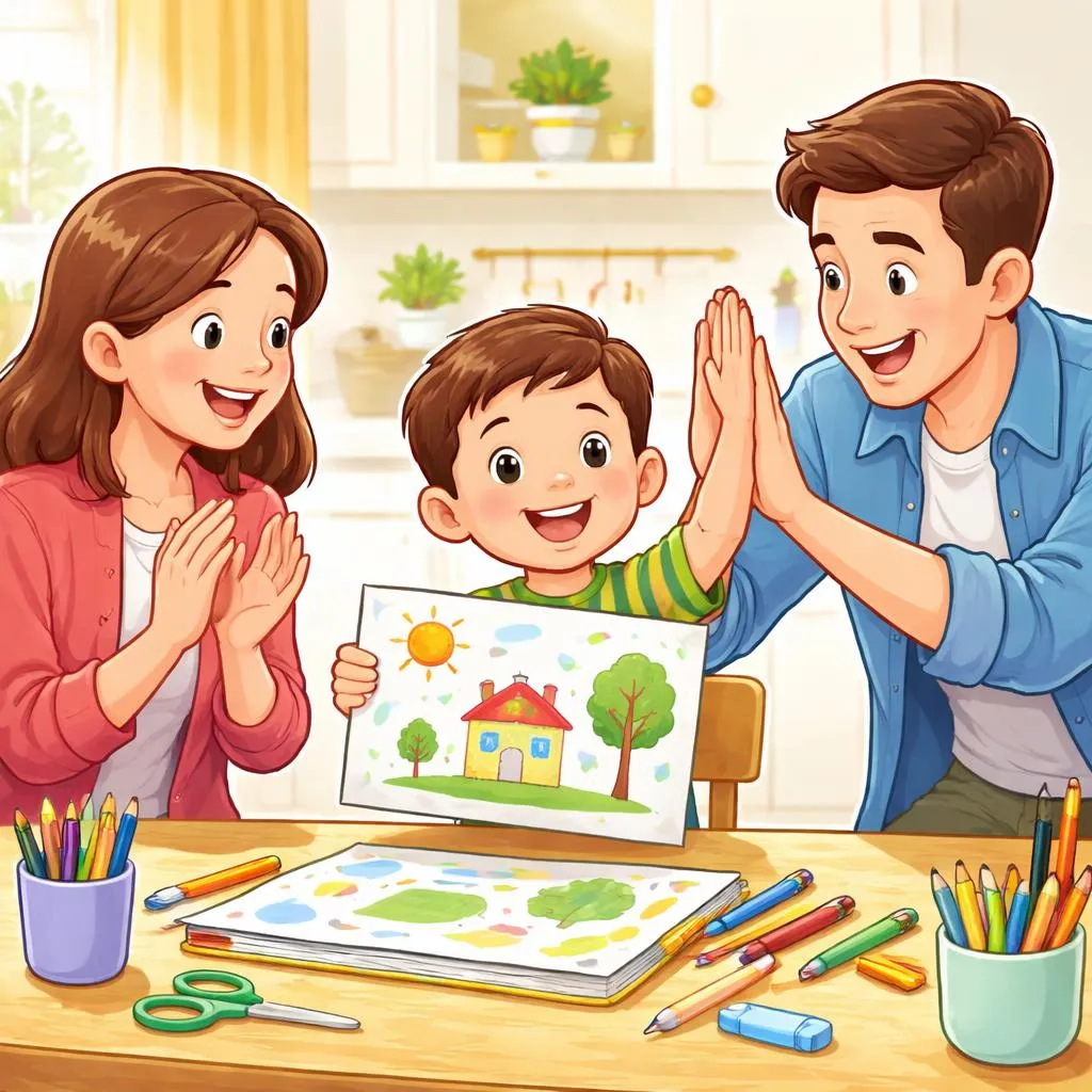 When a Child Finishes a Task, Should You Say “Good Job” or “Well Done”?