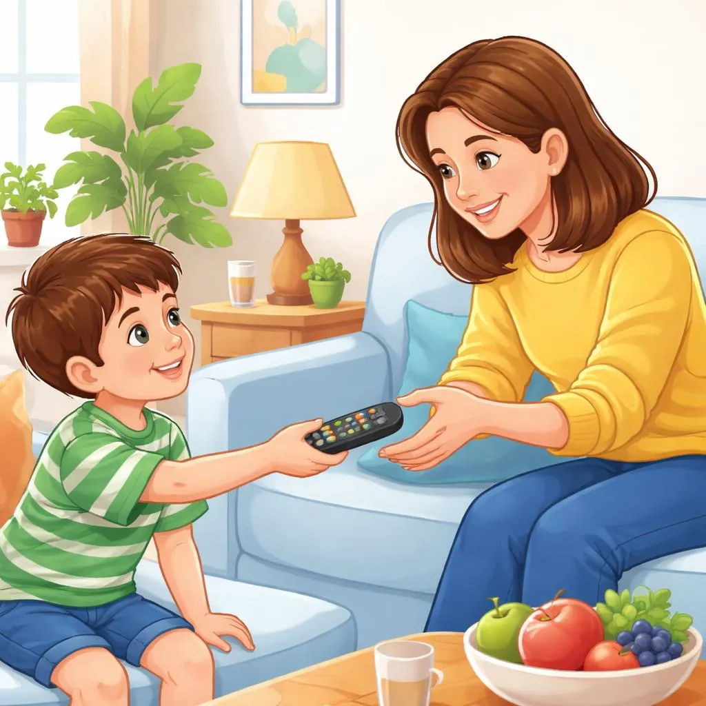 ¿Cuándo un niño tiene algo que necesitas, deberías decir “¡dámelo!” o “¿pásamelo”?”,